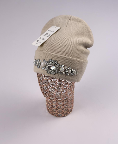 Шапка Кароза Хейсон от.ожерелье (бежевый)